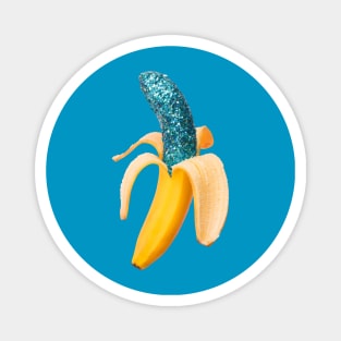 Glitter banana Magnet